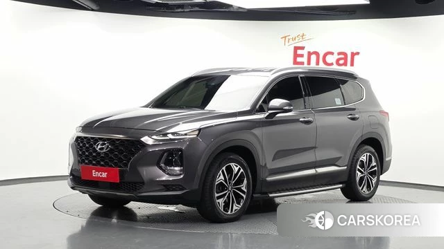 Hyundai Santa Fe TM 2018 Серый из Кореи