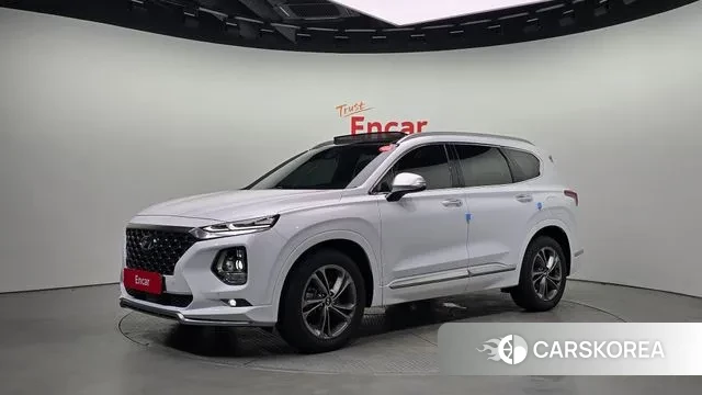 Hyundai Santa Fe TM 2018 Белый из Кореи