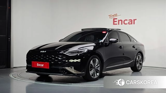 Kia K8 Hybrid 2022 Черный из Кореи