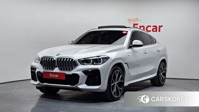 BMW X6 (G06) 2022 Белый из Кореи