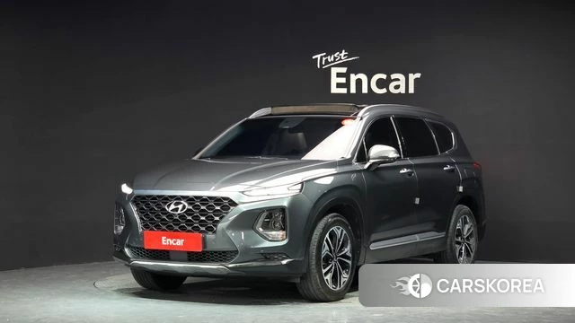 Hyundai Santa Fe TM 2019 Серый из Кореи