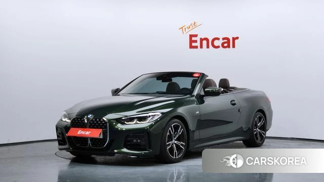 BMW 4 Series (G22) 2021 Зеленый из Кореи