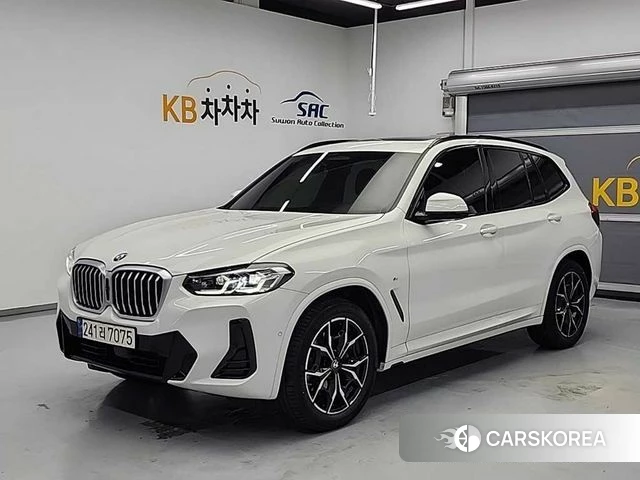 BMW X3 (G01) 2024 Белый из Кореи