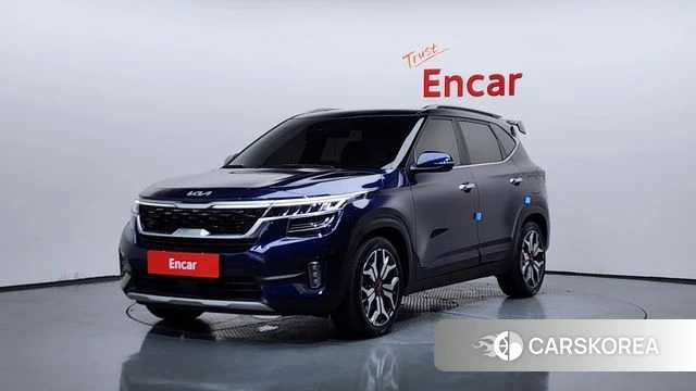 Kia Seltos 2021 Синий из Кореи