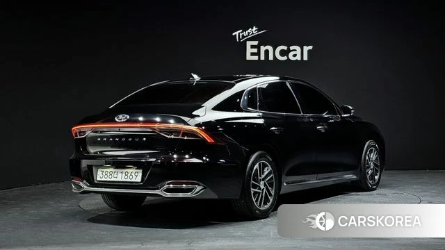 Hyundai The New Grandeur IG 2021 Черный из Кореи
