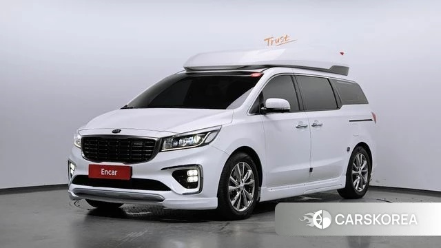 Kia The New Carnival 2018 Белый из Кореи