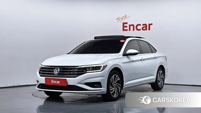 Volkswagen 7th Generation of Jetta 2020 Белый из Кореи