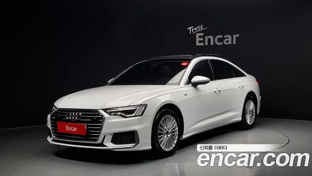 Audi A6 (C8) 2021 Белый из Кореи