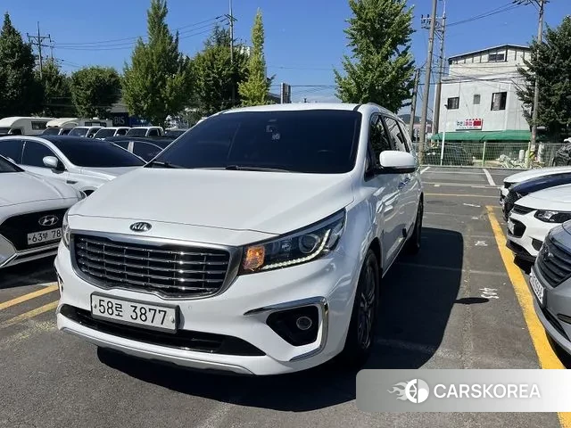 Kia The New Carnival 2018 Белый из Кореи