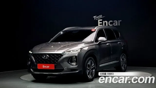 Hyundai Santa Fe TM 2020 Серый из Кореи