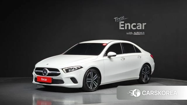 Mercedes-Benz A-Class W177 2021 Белый из Кореи