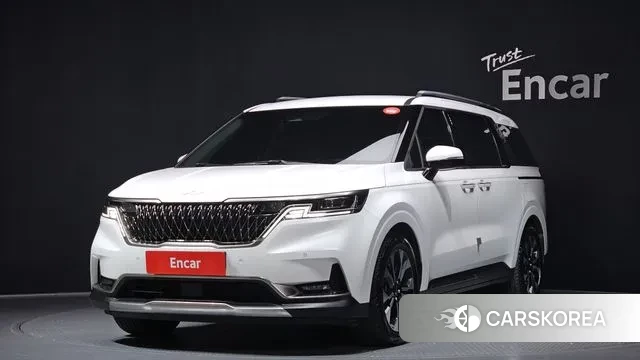 Kia Carnival 4th generation 2021 Белый из Кореи