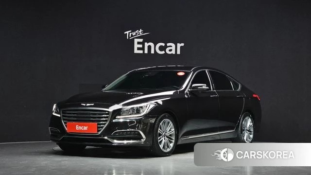 Genesis G80 2018 Черный из Кореи