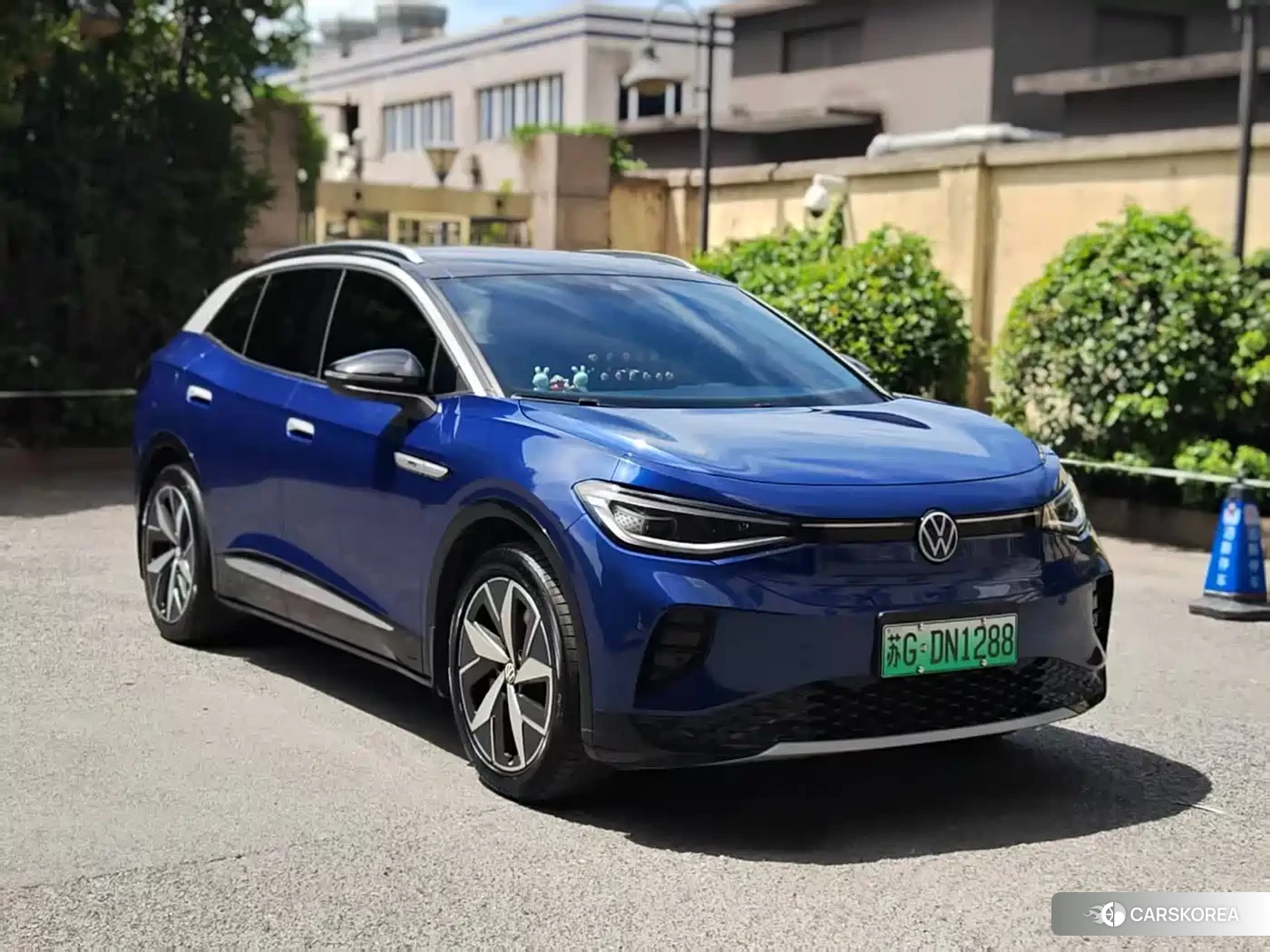 Volkswagen ID.4 CROZZ 2024 Синий из Китая