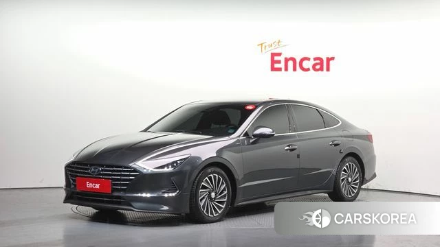 Hyundai Sonata Hybrid (DN8) 2020 Черный из Кореи