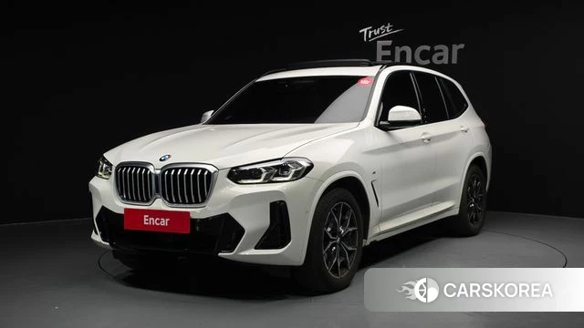 BMW X3 (G01) 2022 Белый из Кореи