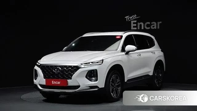 Hyundai Santa Fe TM 2020 Белый из Кореи