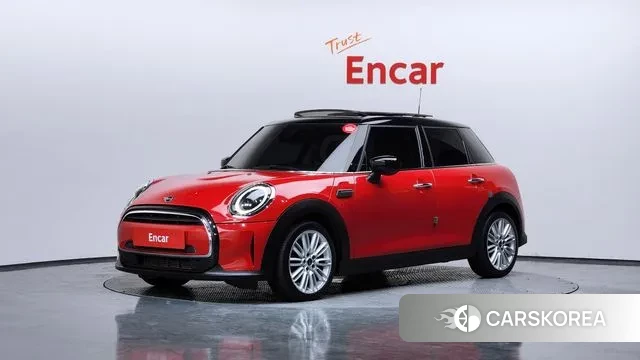 Mini Cooper 2022 Красный из Кореи