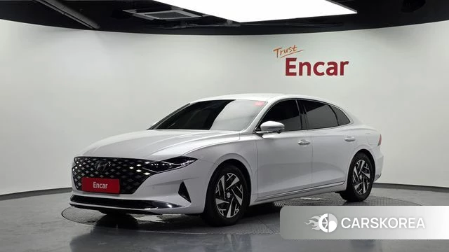 Hyundai The New Grandeur IG Hybrid 2020 Белый из Кореи