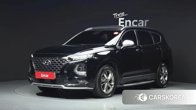 Hyundai Santa Fe TM 2018 Черный из Кореи