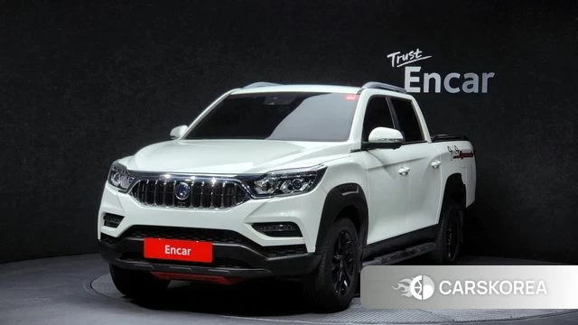 Ssangyong Rexton Sports Cannes 2021 Белый из Кореи