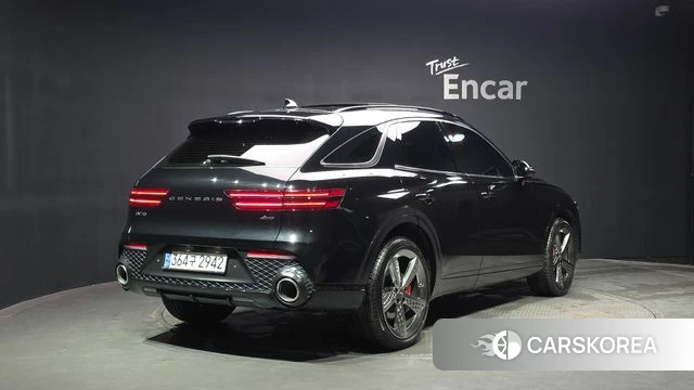 Genesis GV70 2021 Черный из Кореи