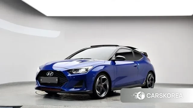 Hyundai Veloster (JS) 2018 Синий из Кореи