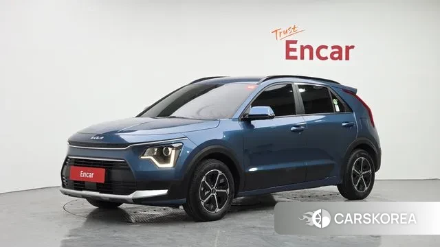 Kia Di Ol Nu Niro 2022 Синий из Кореи