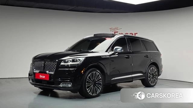 Lincoln Aviator 2nd generation 2021 Черный из Кореи