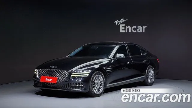 Genesis G80 (RG3) 2021 Черный из Кореи