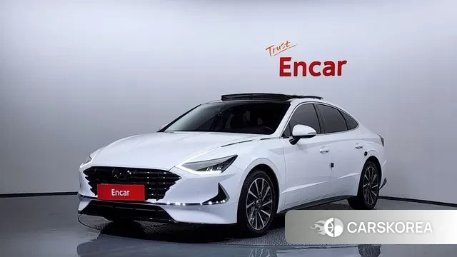 Hyundai Sonata (DN8) 2019 Белый из Кореи