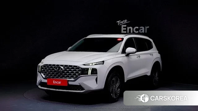 Hyundai The New Santa Fe 2021 Белый из Кореи