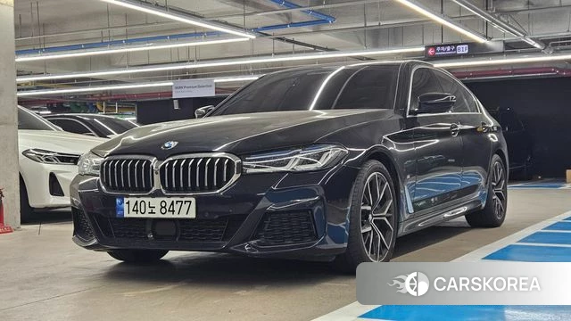 BMW 5 Series (G30) 2023 Черный из Кореи