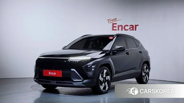 Hyundai Kona (SX2) 2023 Черный из Кореи