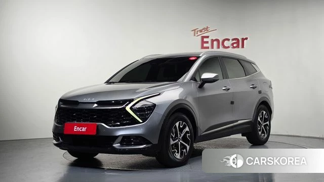 Kia Sportage 5th Generation Hybrid 2021 Серебристо-серый из Кореи