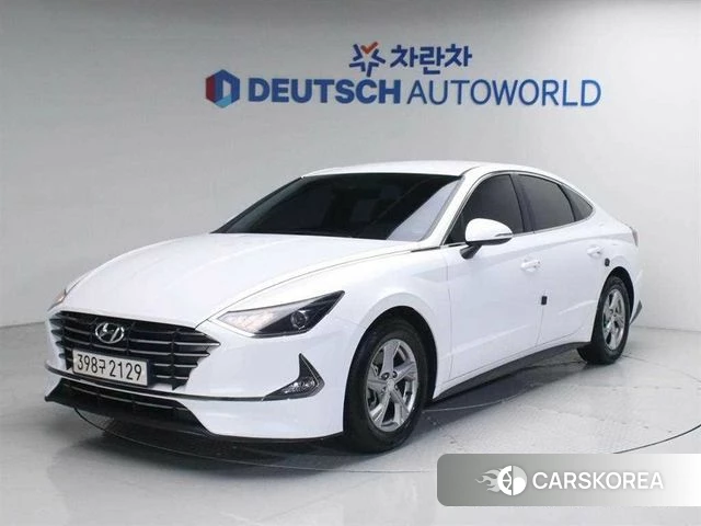 Hyundai Sonata (DN8) 2019 Белый из Кореи