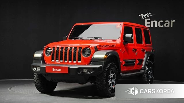 Jeep Wrangler (JL) 2022 Красный из Кореи
