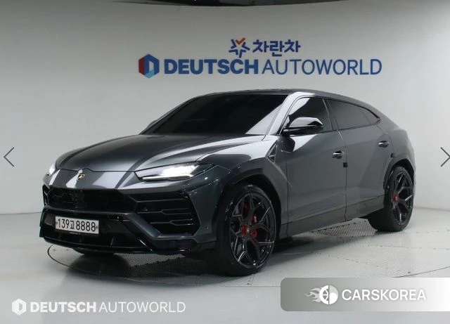 Lamborghini Urus 2019 Серый из Кореи