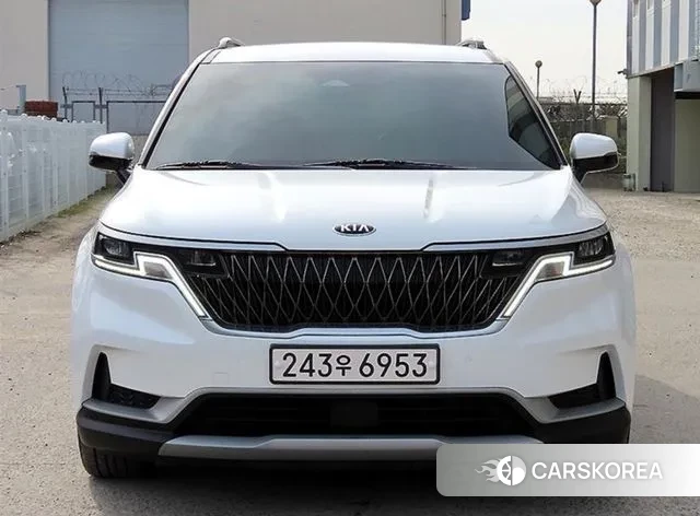 Kia Carnival 4th generation 2020 Белый из Кореи