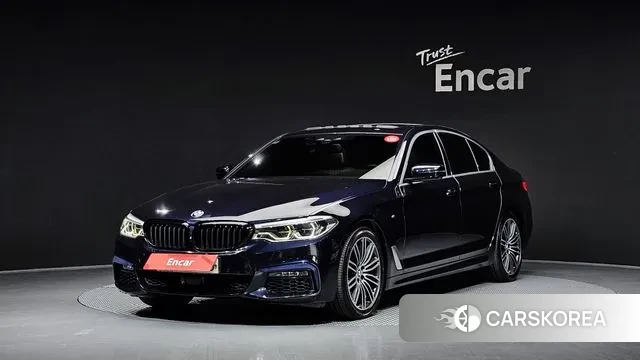 BMW 5 Series (G30) 2019 Черный из Кореи