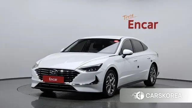 Hyundai Sonata (DN8) 2021 Белый из Кореи