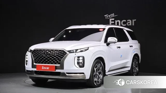 Hyundai Palisade 2022 Белый из Кореи
