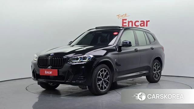 BMW X3 (G01) 2022 Черный из Кореи