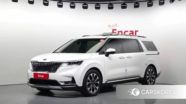Kia Carnival 4th generation 2021 Белый из Кореи