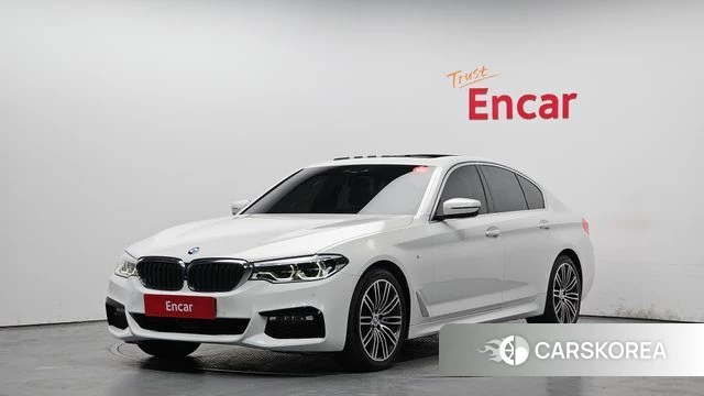 BMW 5 Series (G30) 2018 Белый из Кореи