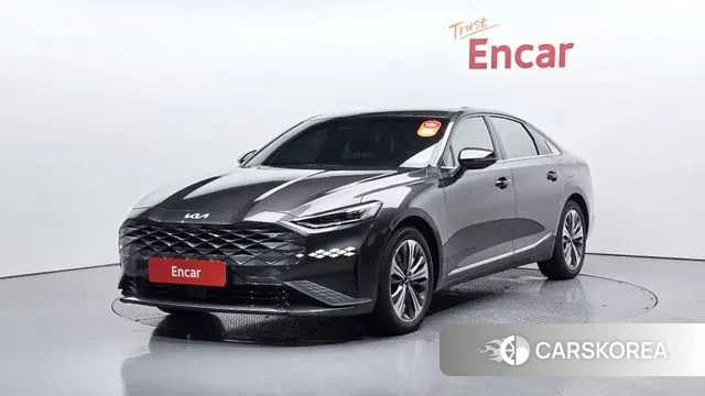 Kia K8 Hybrid 2023 Серый из Кореи