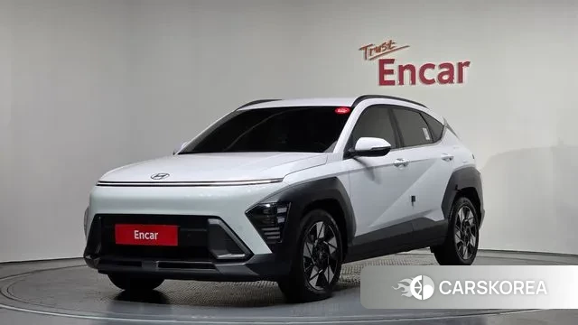 Hyundai Kona Hybrid (SX2) 2023 Белый из Кореи