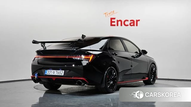 Hyundai Avante (CN7) 2022 Черный из Кореи