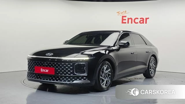 Hyundai Grandeur (GN7) 2023 Черный из Кореи