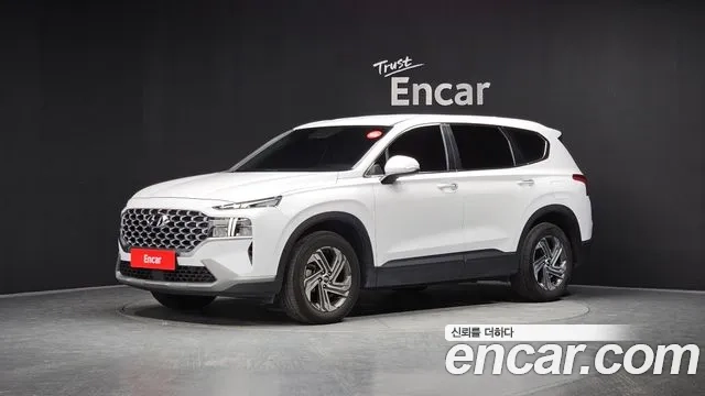 Hyundai The New Santa Fe 2021 Белый из Кореи